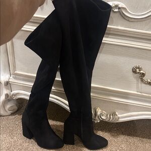 Jessica Simpson Black Over-the-Knee Boots